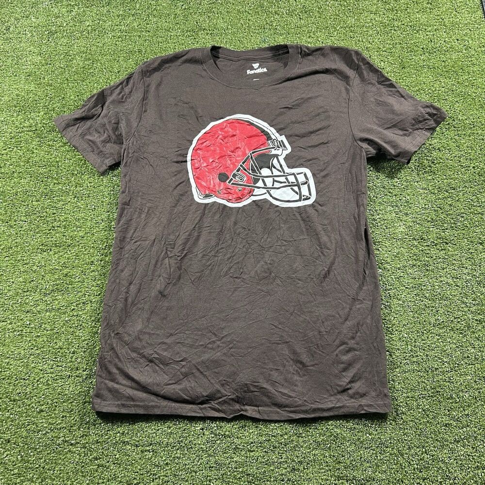 Fanatics Cleveland Browns Mens Graphic T-Shirt M Helmet Fanatics NWOT